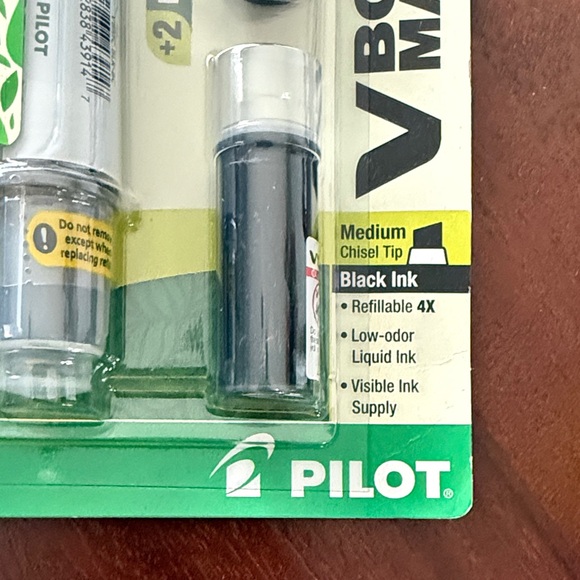 V Board Master Dry Erase Markers - Black - Picture 2 of 4